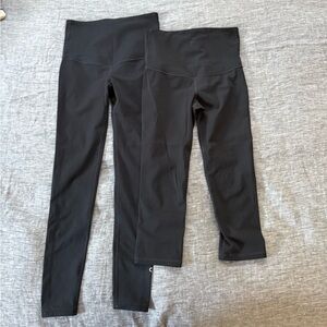 GapFit Maternity Blackout Leggings, XS